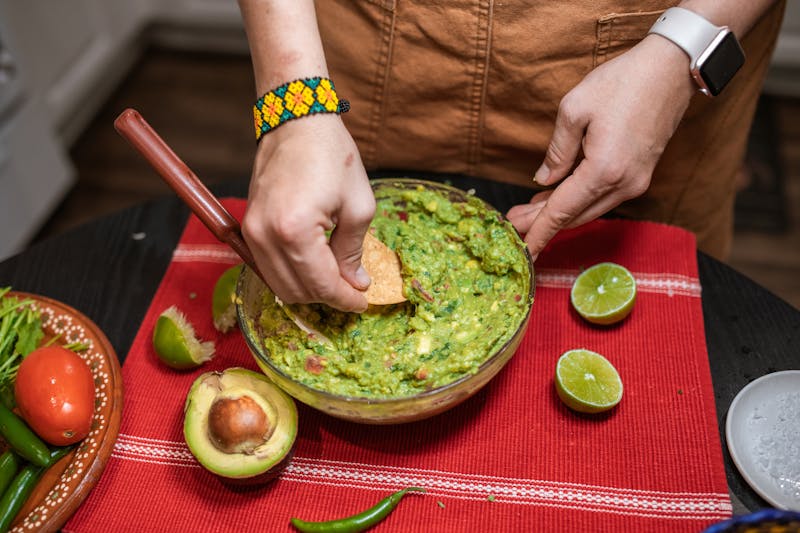 Costa Vida fresh guacamole with tortilla chips