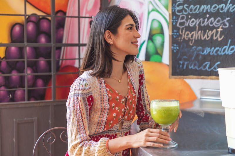 Costa Vida colorful fresh Agua Fresca drinks